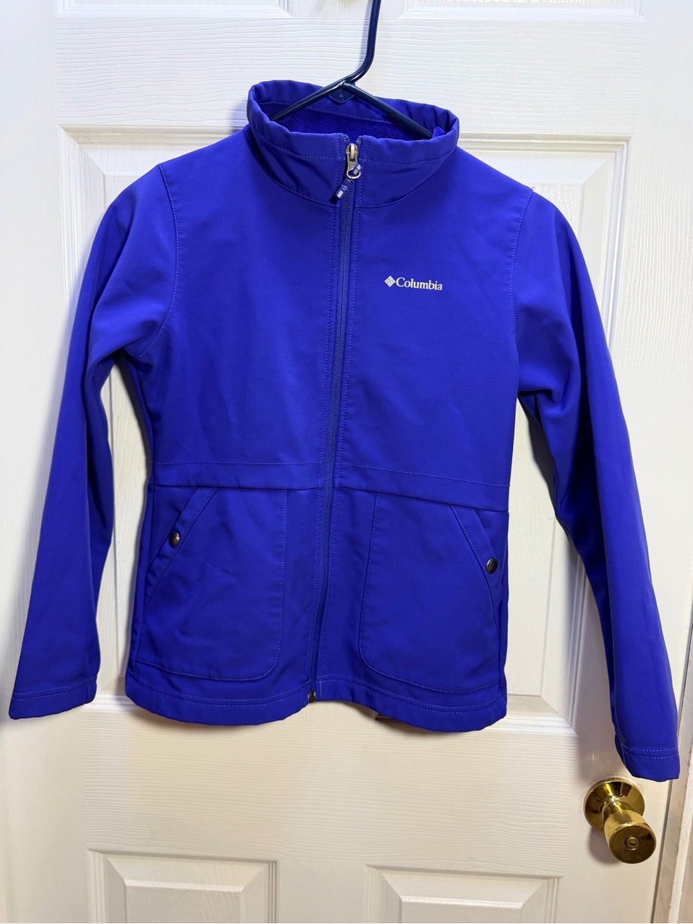 Columbia Kids Royal Blue/Violet Softshell Jacket